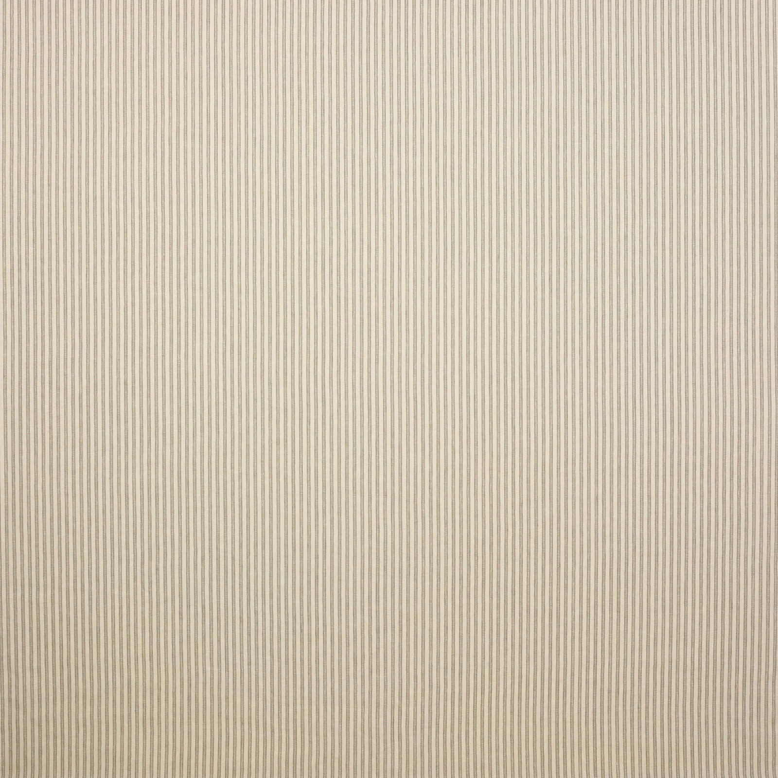 Pale beige striped linen swatch with fine vertical pinstripes
