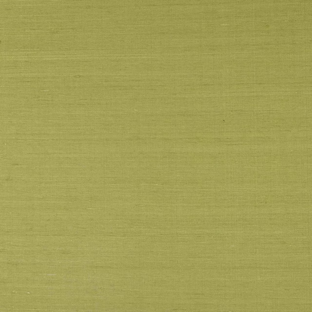Pale anis yellow silk fabric with a subtle horizontal sheen and fine texture