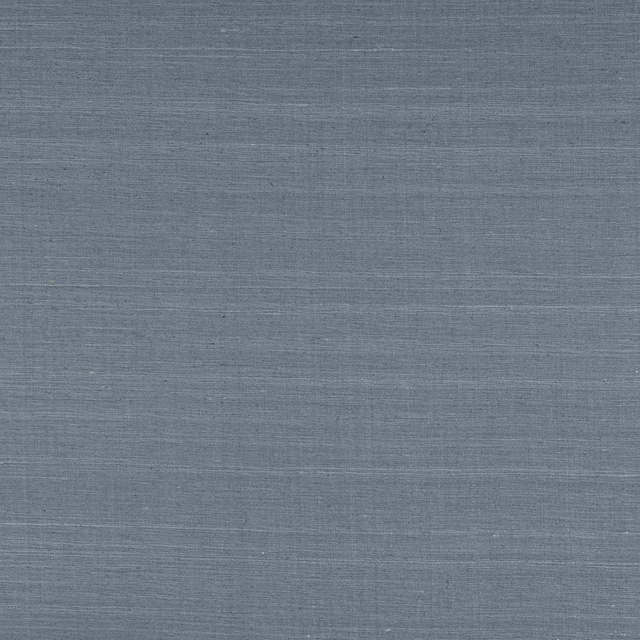Soft aqua blue silk fabric with fine horizontal slubbing and a smooth sheen