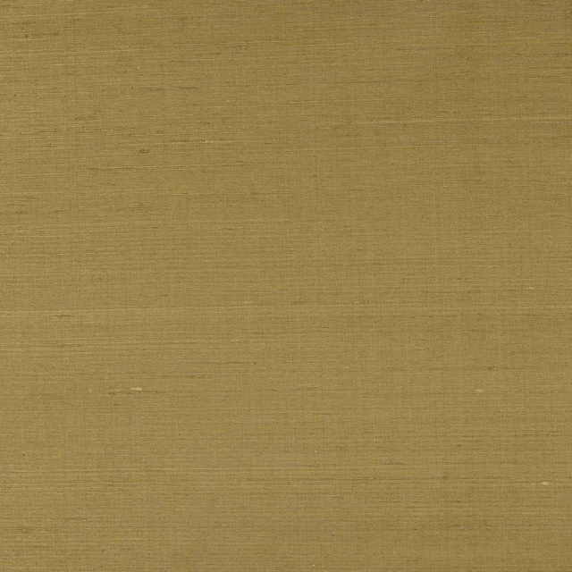 Warm cumin-gold silk fabric with a fine slubbed weave and soft sheen