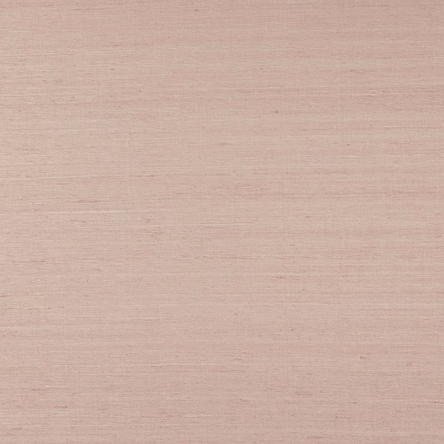 Soft powder pink silk fabric swatch with fine horizontal striations