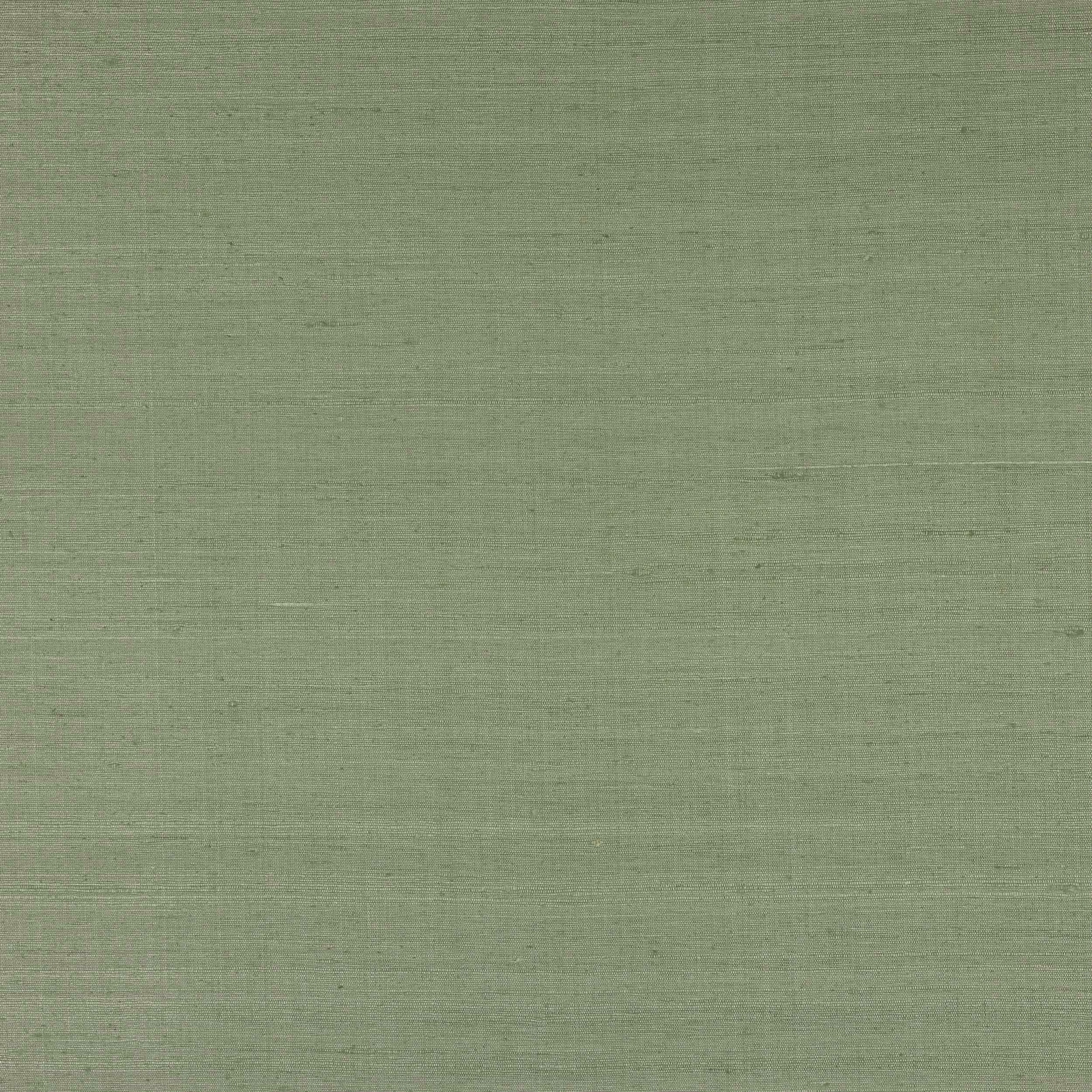 Pale jade green silk fabric with subtle slubbed texture and soft sheen