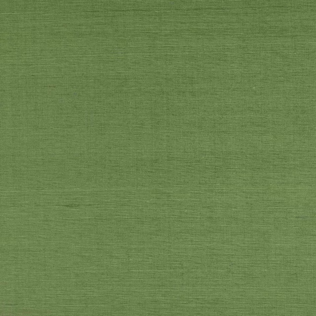 Fresh kiwi green silk fabric with subtle horizontal slubbed weave