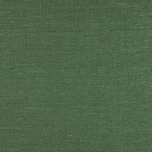 Fresh mint green silk fabric swatch with fine horizontal slub texture