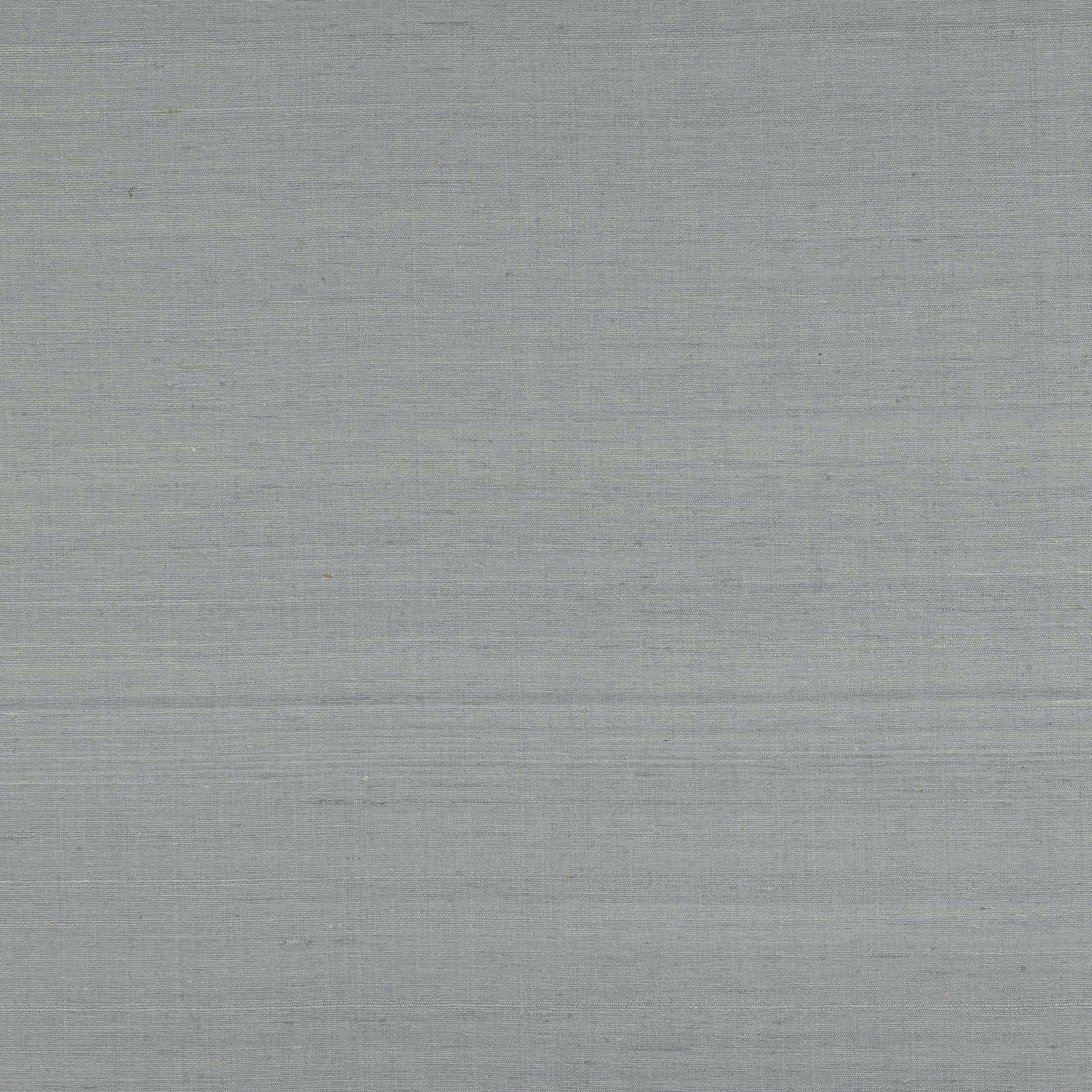 Pale blue-grey silk fabric swatch with a fine plain weave and soft sheen