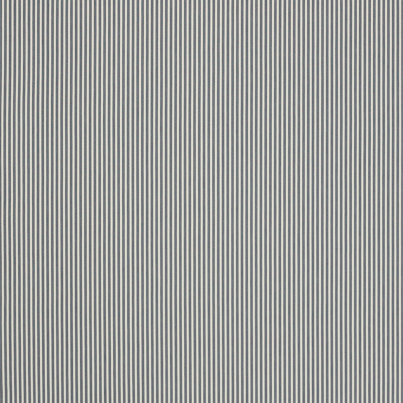 Fine navy and pale stripe cotton swatch with a crisp pinstripe texture