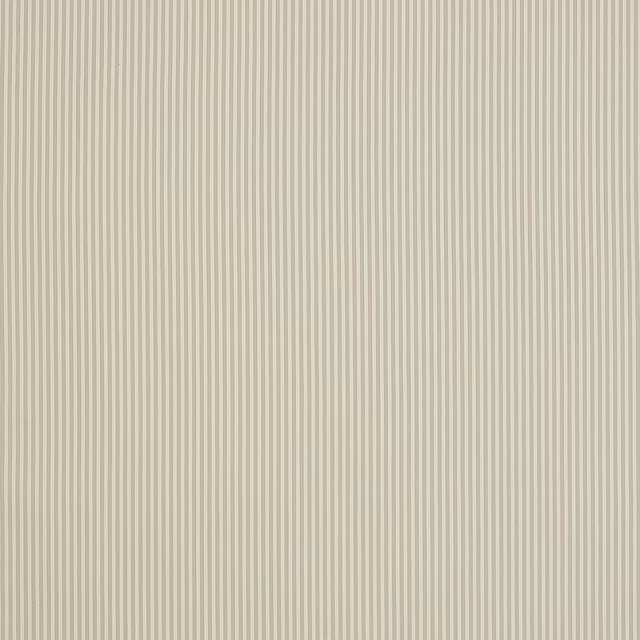 Pale silver-grey fine stripe cotton fabric with narrow vertical lines