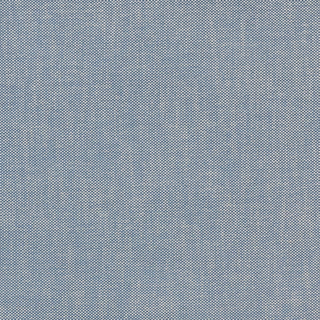 Close-up of a fine woven blue-grey fabric with tiny checkerboard texture
