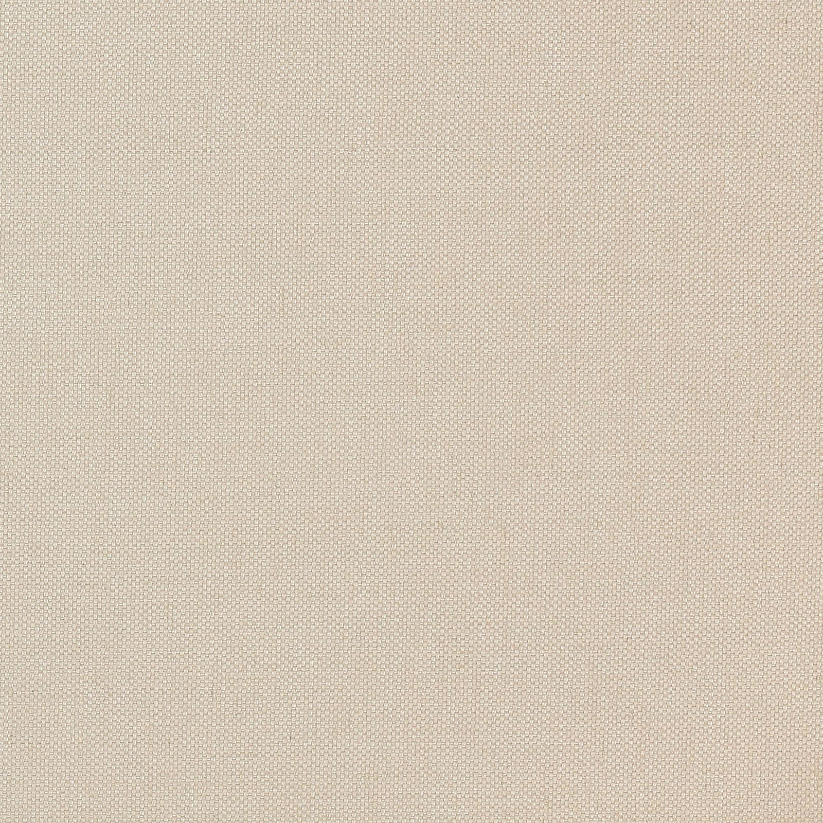 Close-up of warm oatmeal beige woven fabric with a fine, even texture