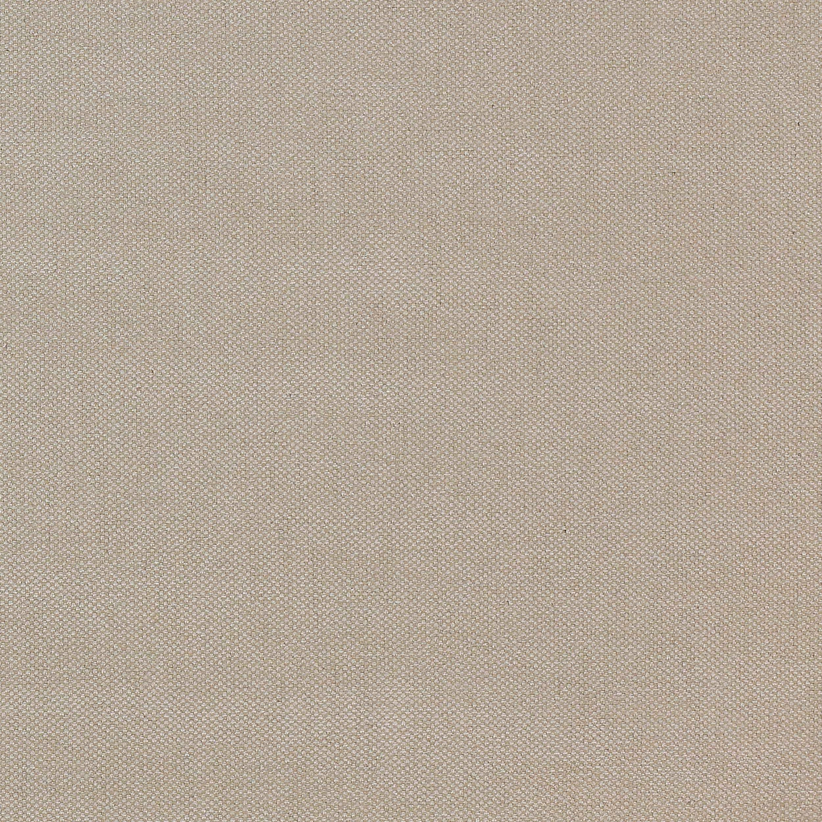 Close-up of a stone taupe plain-woven fabric with fine textured weave