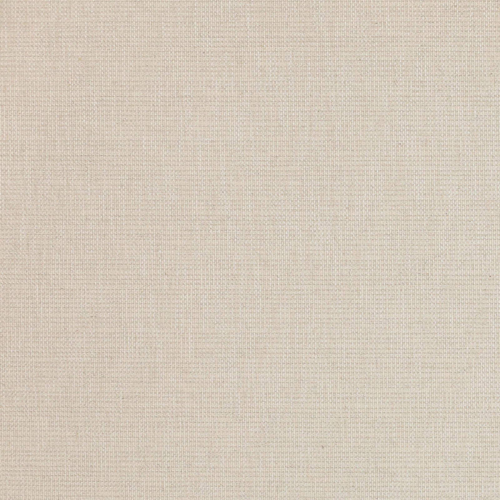 Close-up of a soft cream plain-woven fabric with fine natural texture