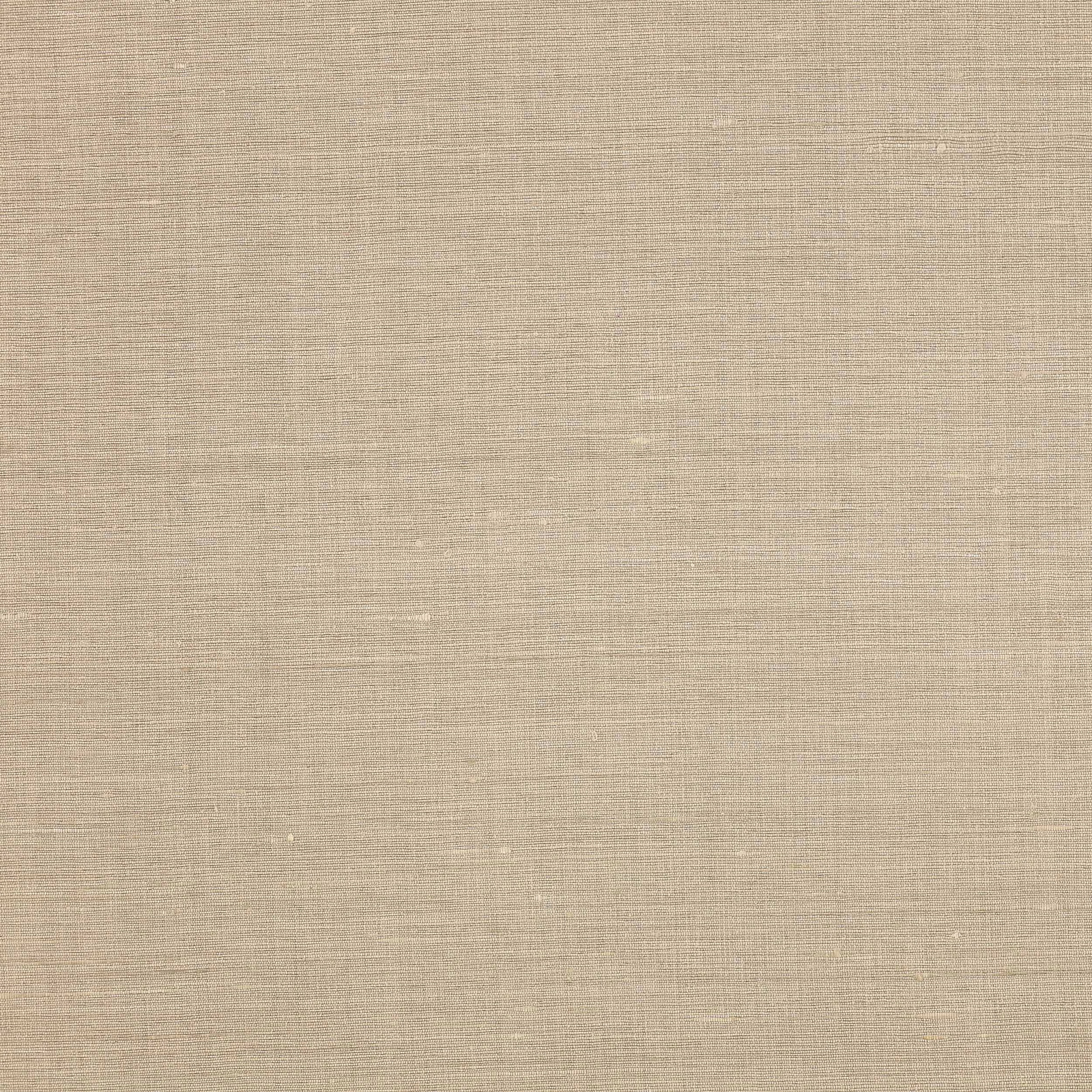 Soft warm taupe plain silk fabric with fine slubbed texture and gentle sheen