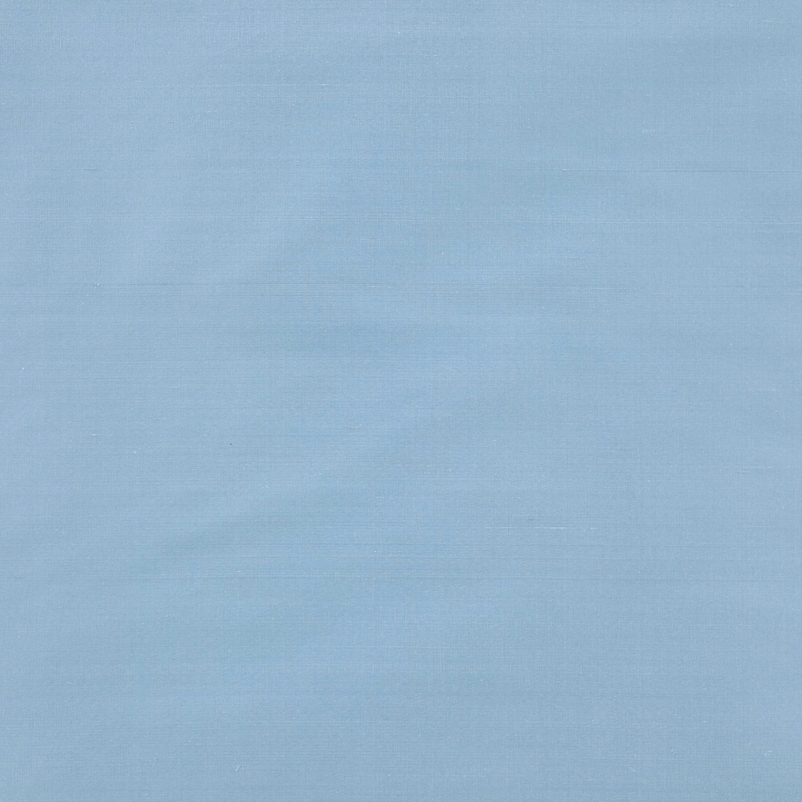 Pale sky blue plain silk fabric with a soft lustre and fine weave