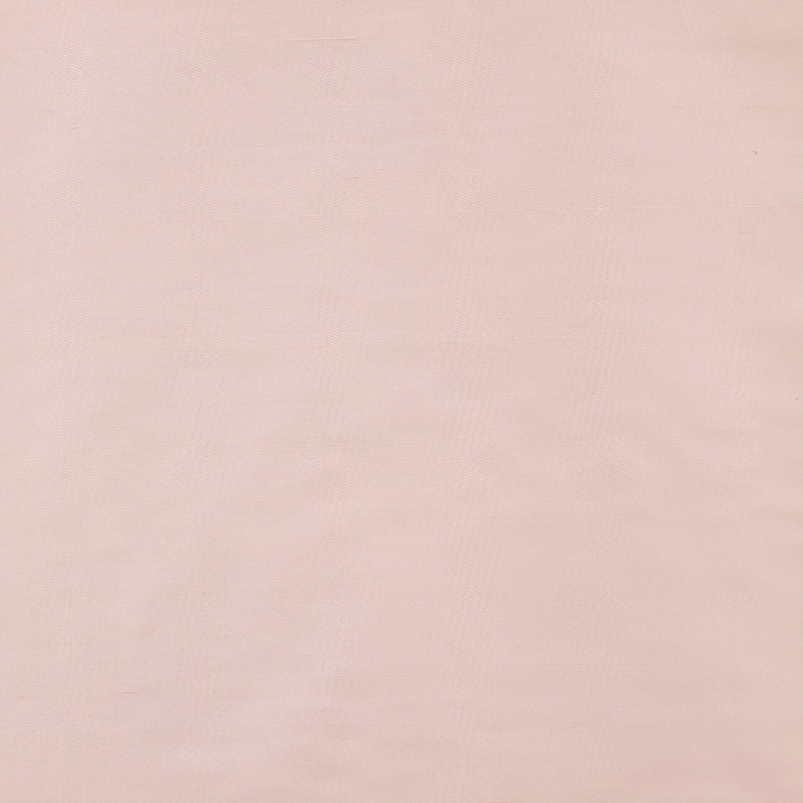 Pale blush pink silk swatch with a smooth, softly lustrous finish