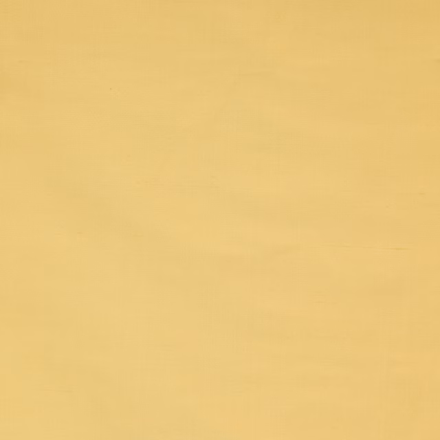 Pale warm gold silk swatch with a smooth, lightly lustrous plain weave