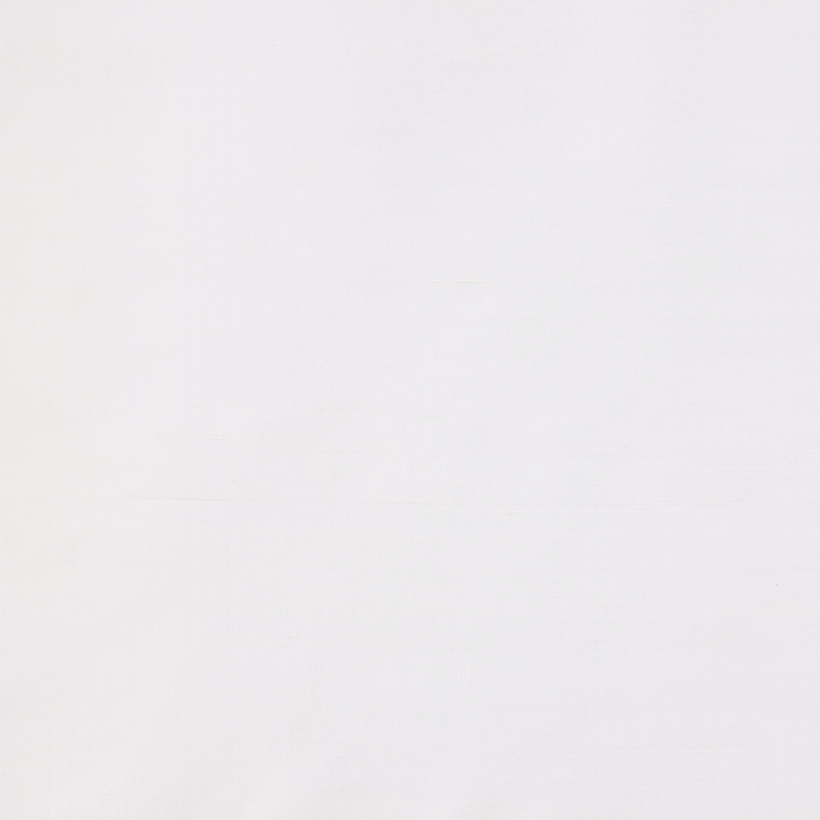 Pale mineral-white silk fabric swatch with a smooth, subtle sheen