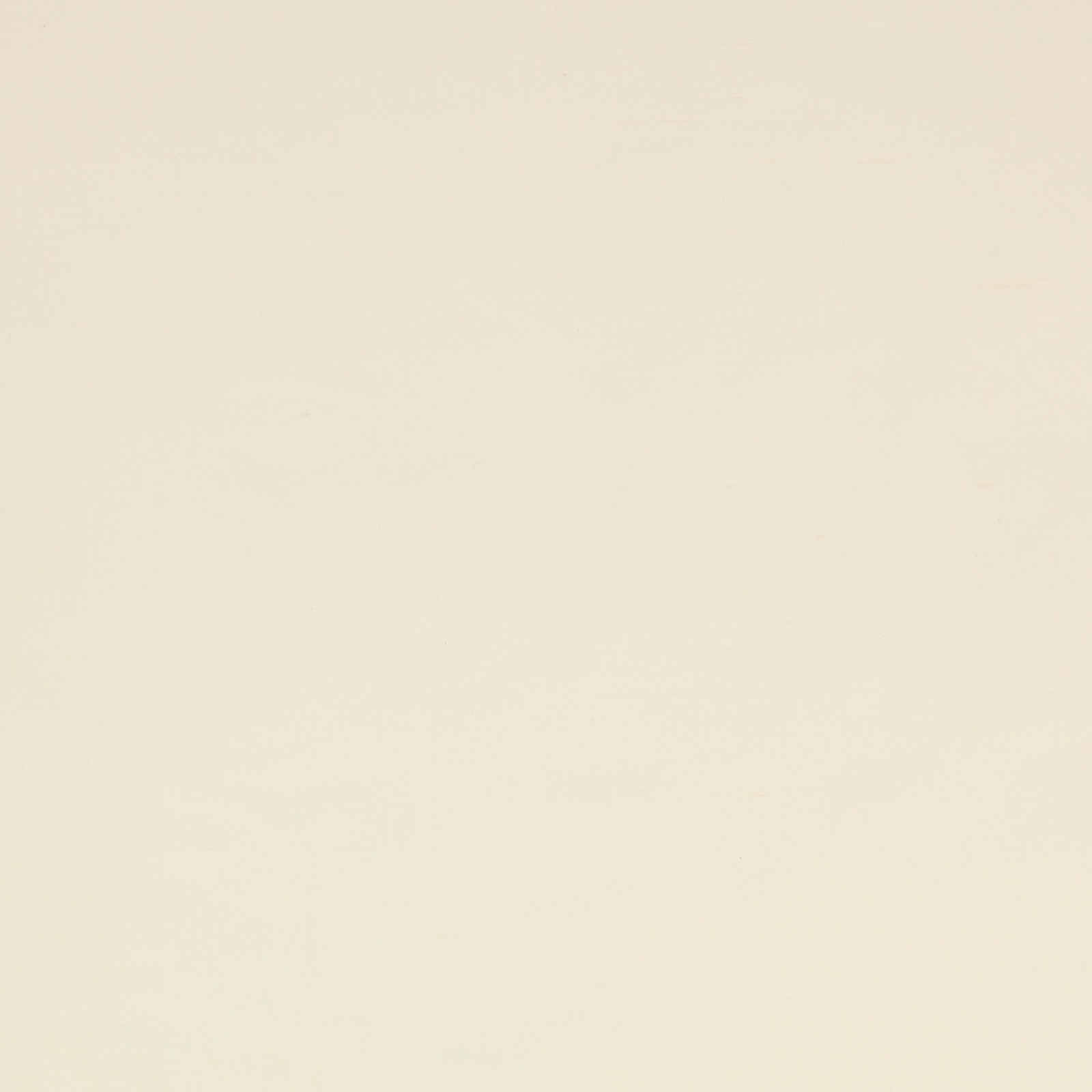Pale warm cream silk fabric swatch with a smooth plain finish