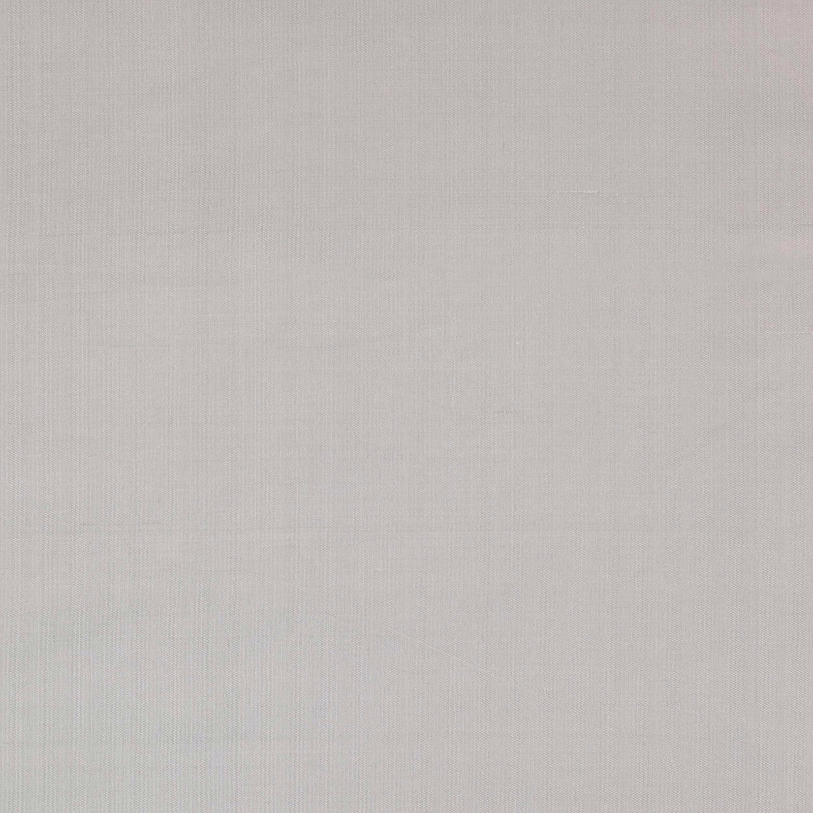 Pale pewter grey silk fabric with a smooth plain weave