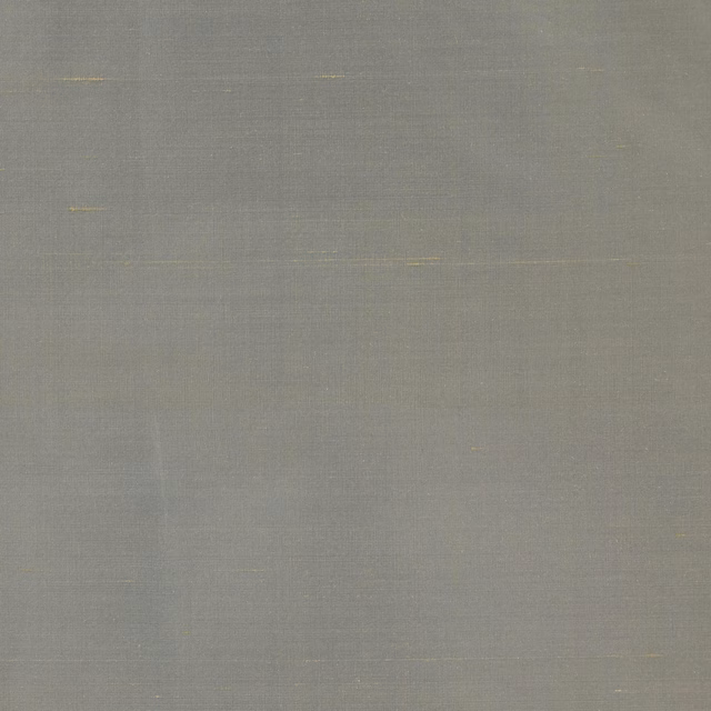 Muted blue silk swatch with fine slubs and faint horizontal flecks
