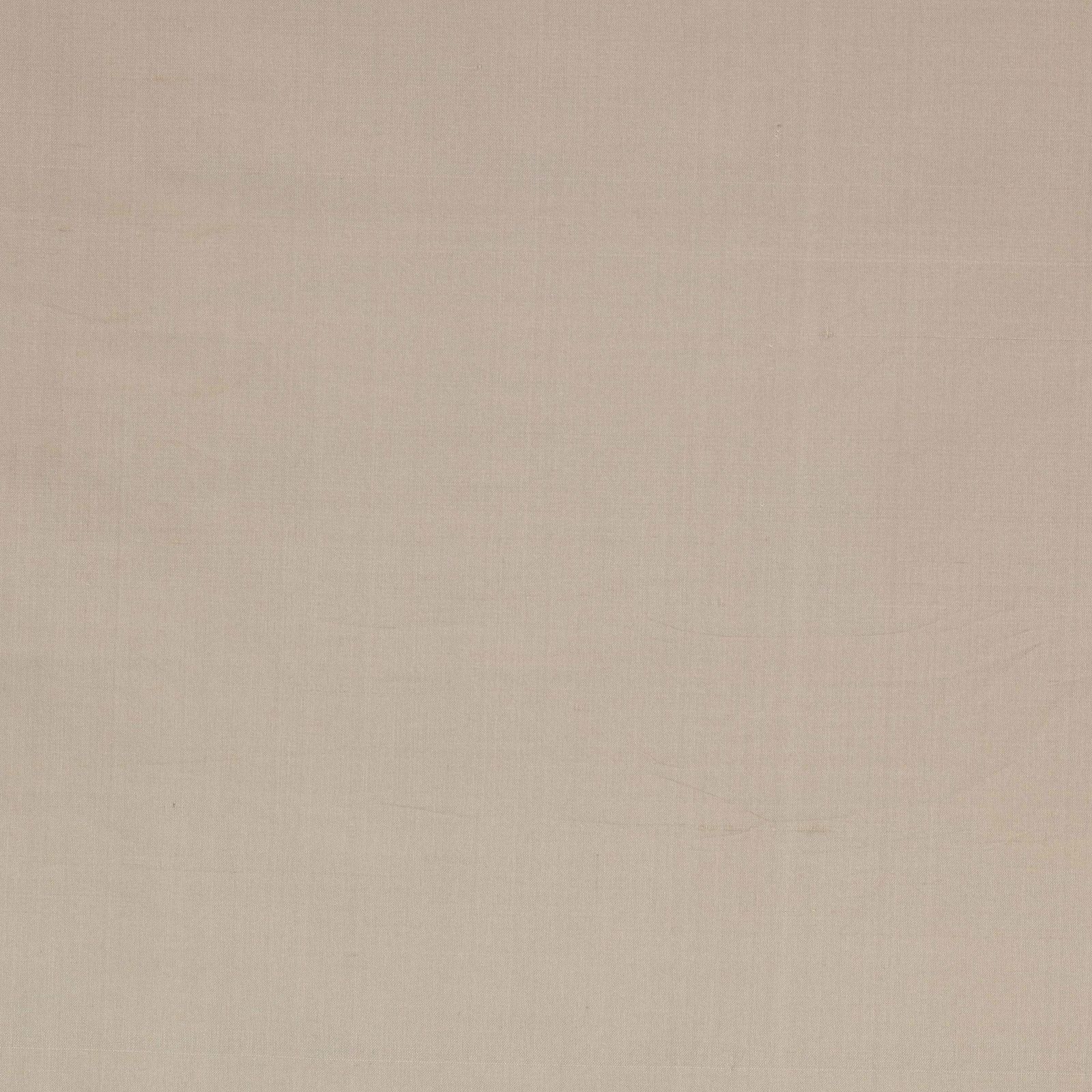 Pale stone-beige silk with a subtle smooth weave and soft sheen
