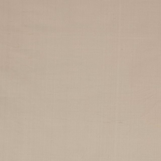 Pale stone-beige silk with a subtle smooth weave and soft sheen