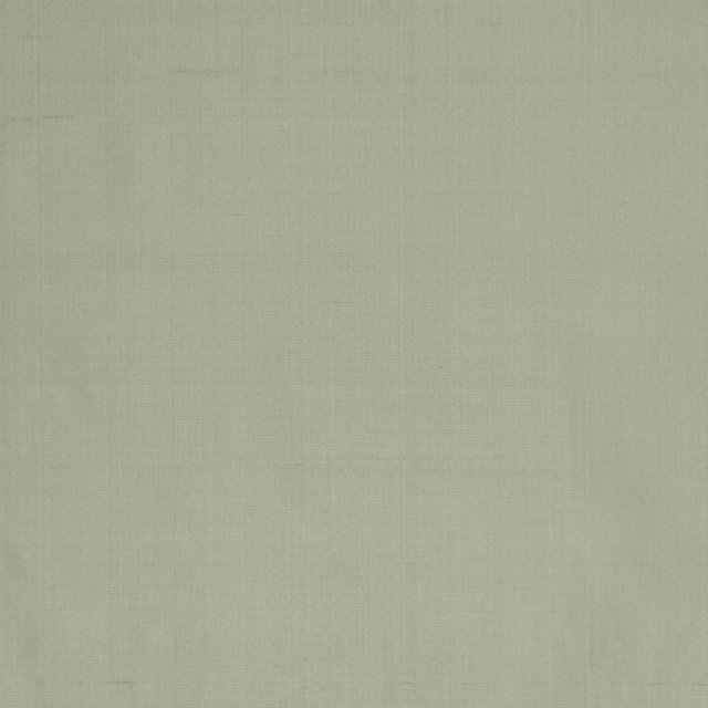 Pale sage green silk fabric with a smooth, even weave and subtle sheen