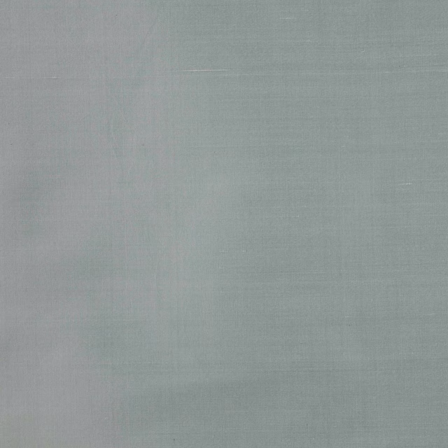 Pale sea-glass blue silk fabric with a subtle lustrous plain weave