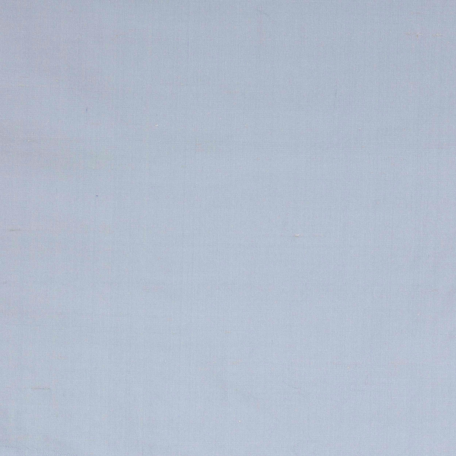 Pale sky blue plain silk swatch with a soft matte sheen