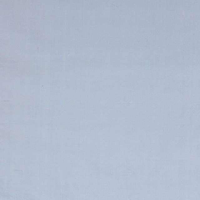 Pale sky blue plain silk swatch with a soft matte sheen