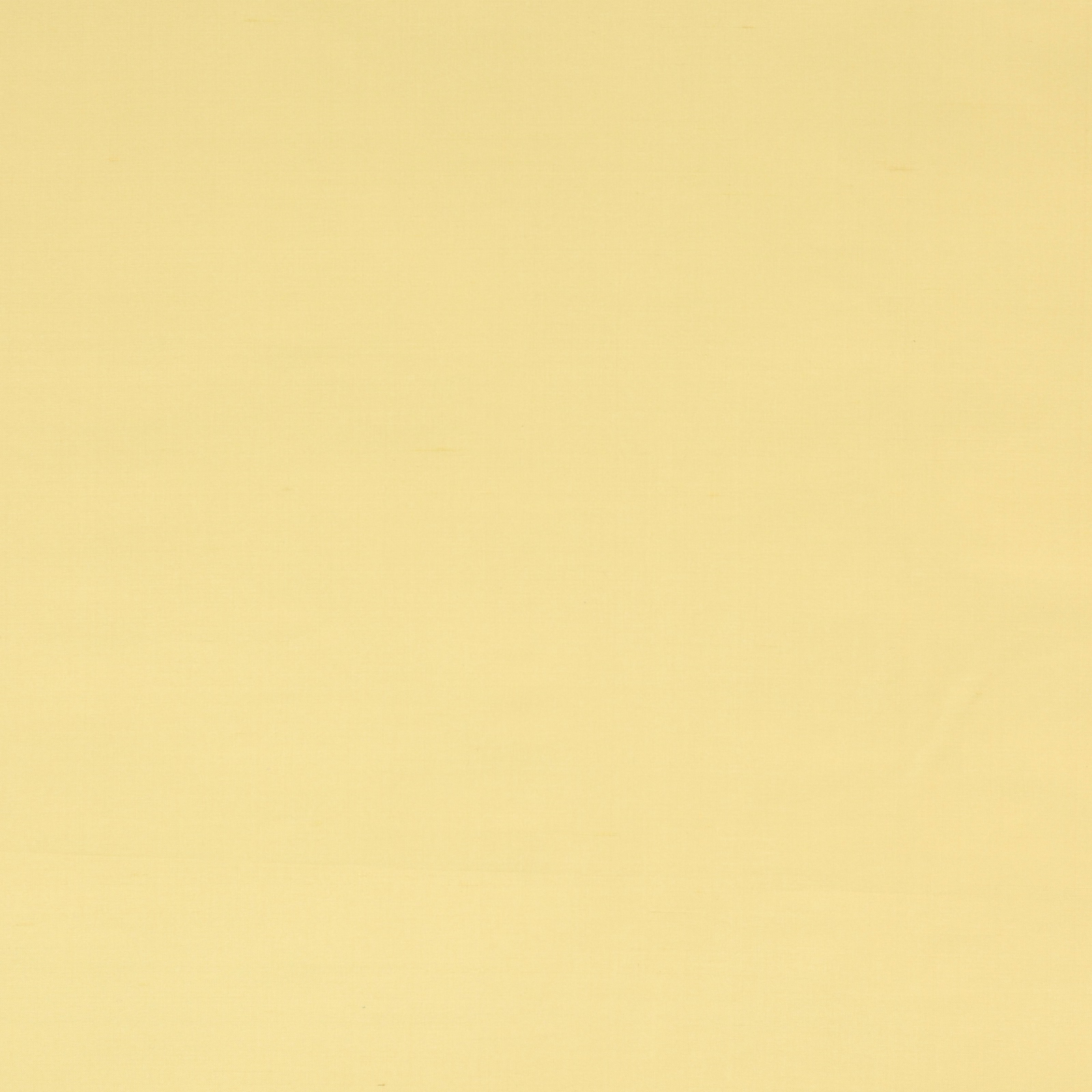 Plain soft buttery yellow silk swatch with a smooth, luminous finish