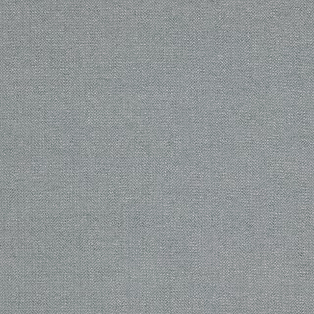 Close-up of a soft blue-grey small check woven fabric swatch