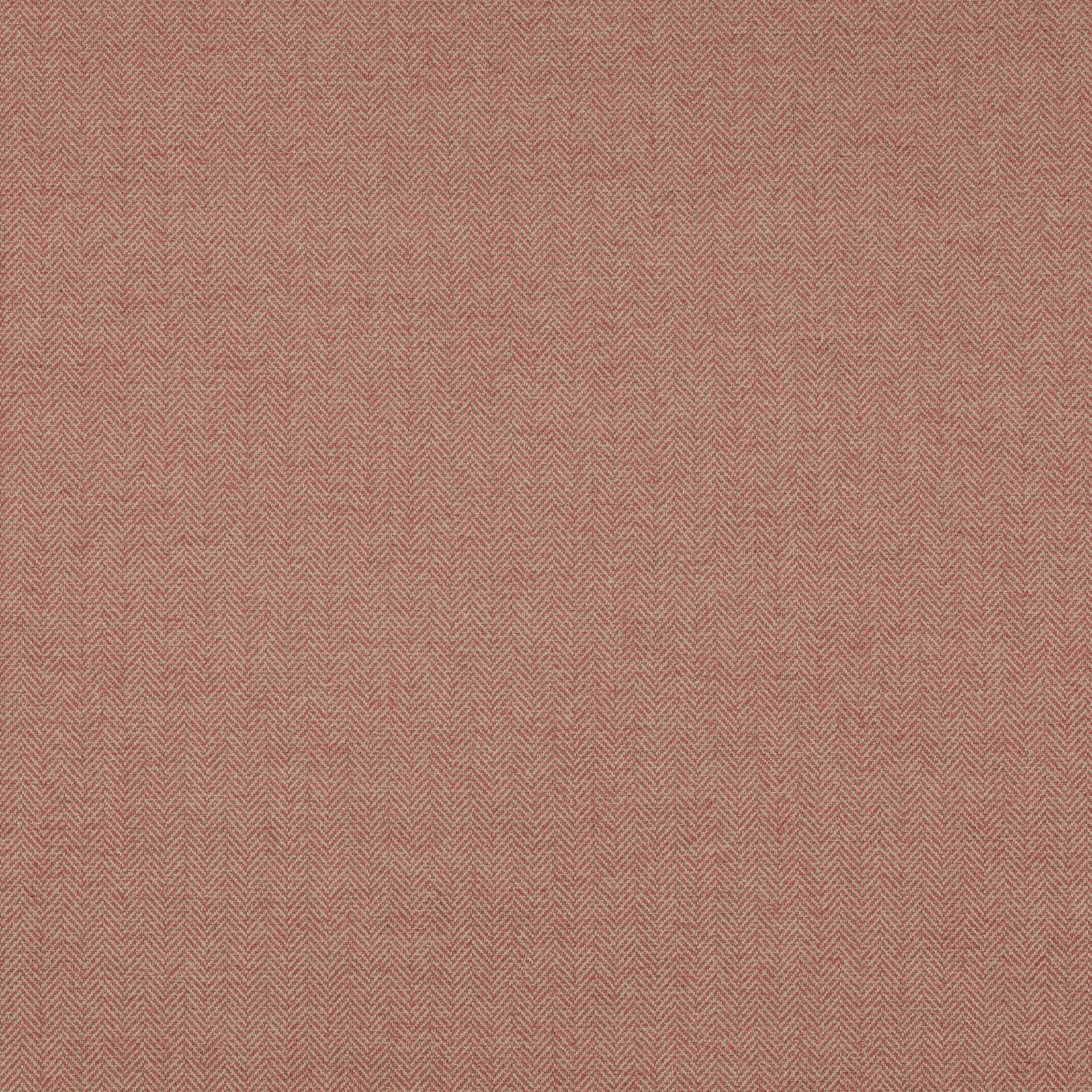 Close-up of muted brick terracotta small check fabric with fine herringbone texture