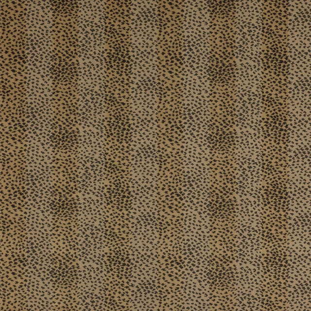 Charcoal brown speckled woven fabric with a fine all-over small-scale pattern