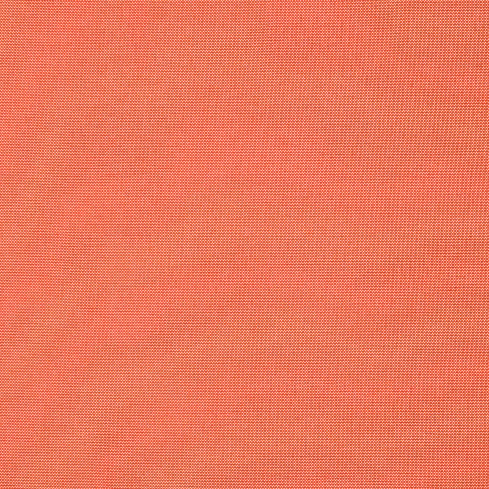 Close-up of finely woven mandarine orange fabric with a smooth plain texture