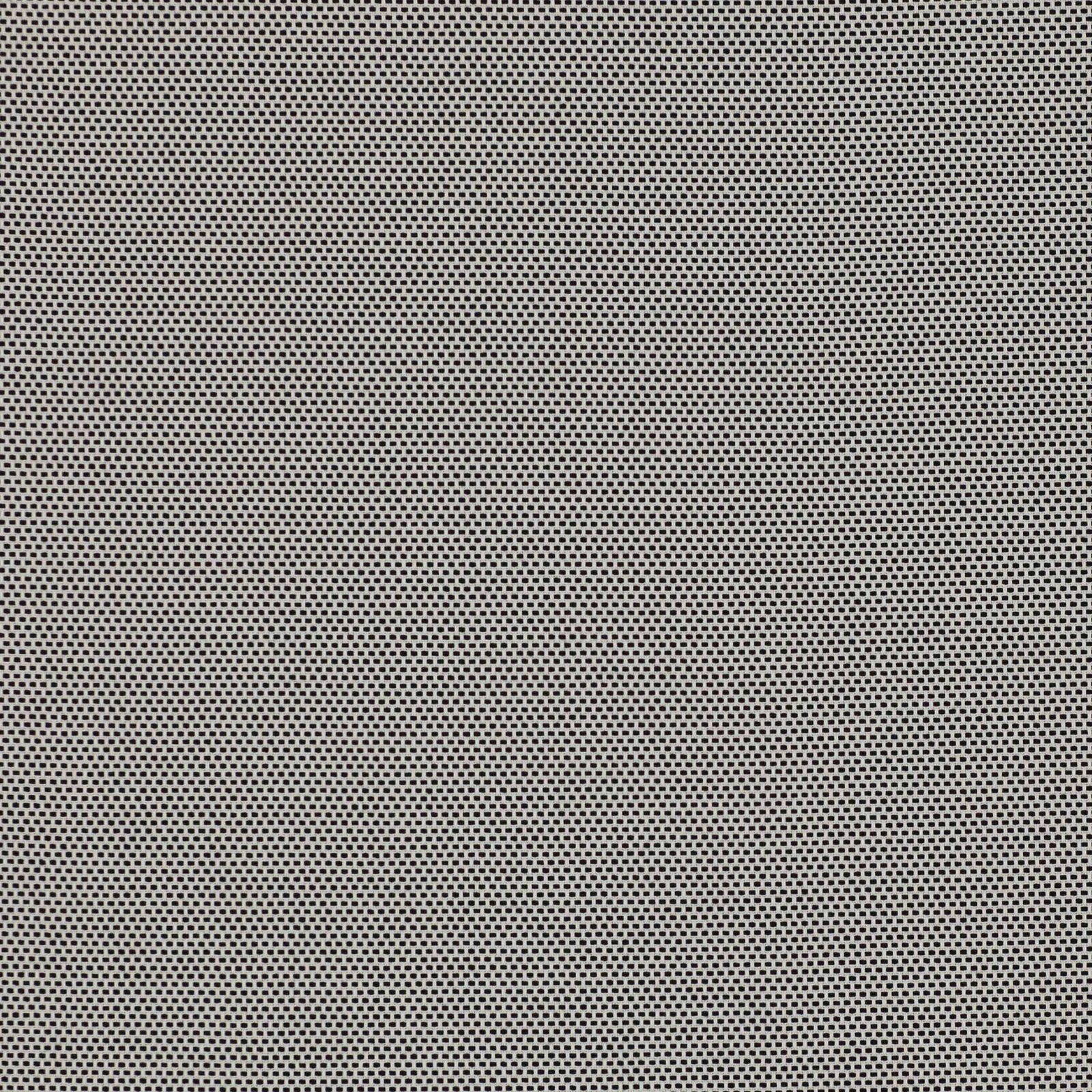 Fine grey woven fabric swatch with tiny regular grid texture