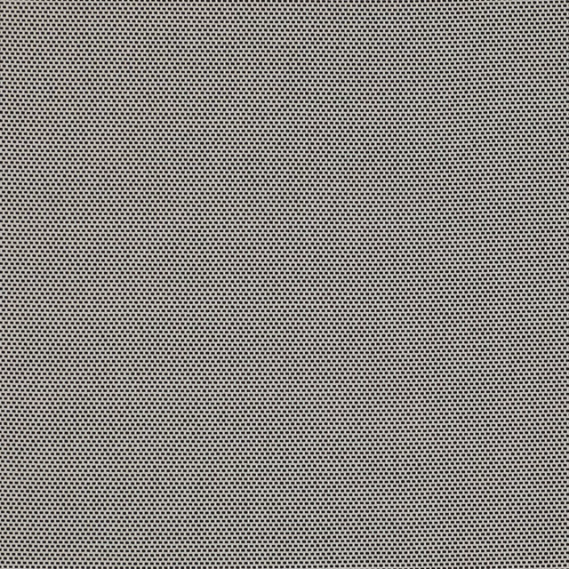Fine grey woven fabric swatch with tiny regular grid texture