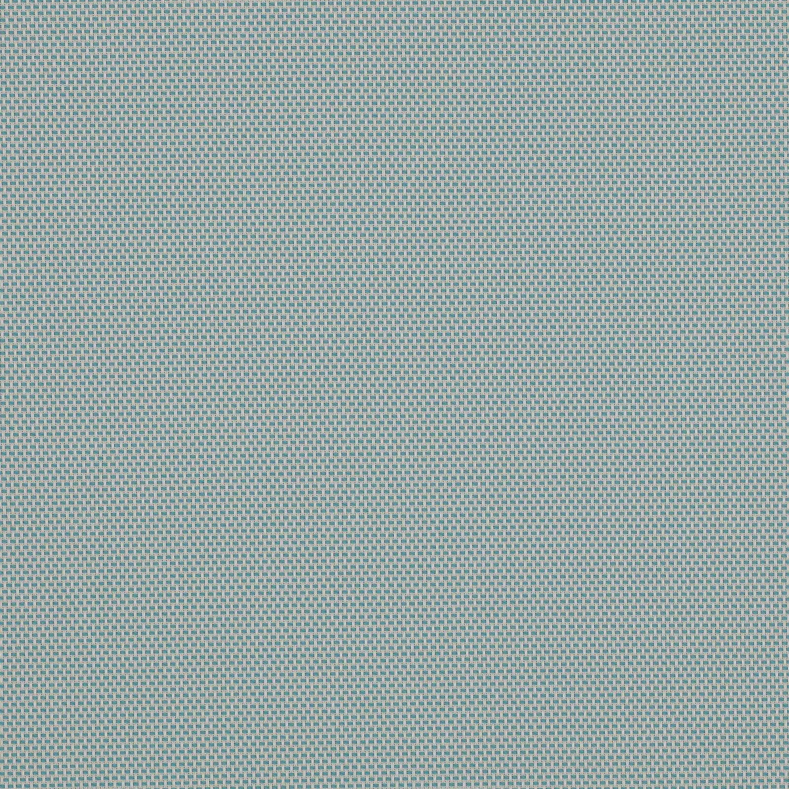 Pale turquoise woven fabric with a fine grid texture and soft matte finish