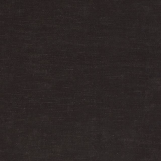 Deep chocolate brown plain woven fabric with a subtle matte texture
