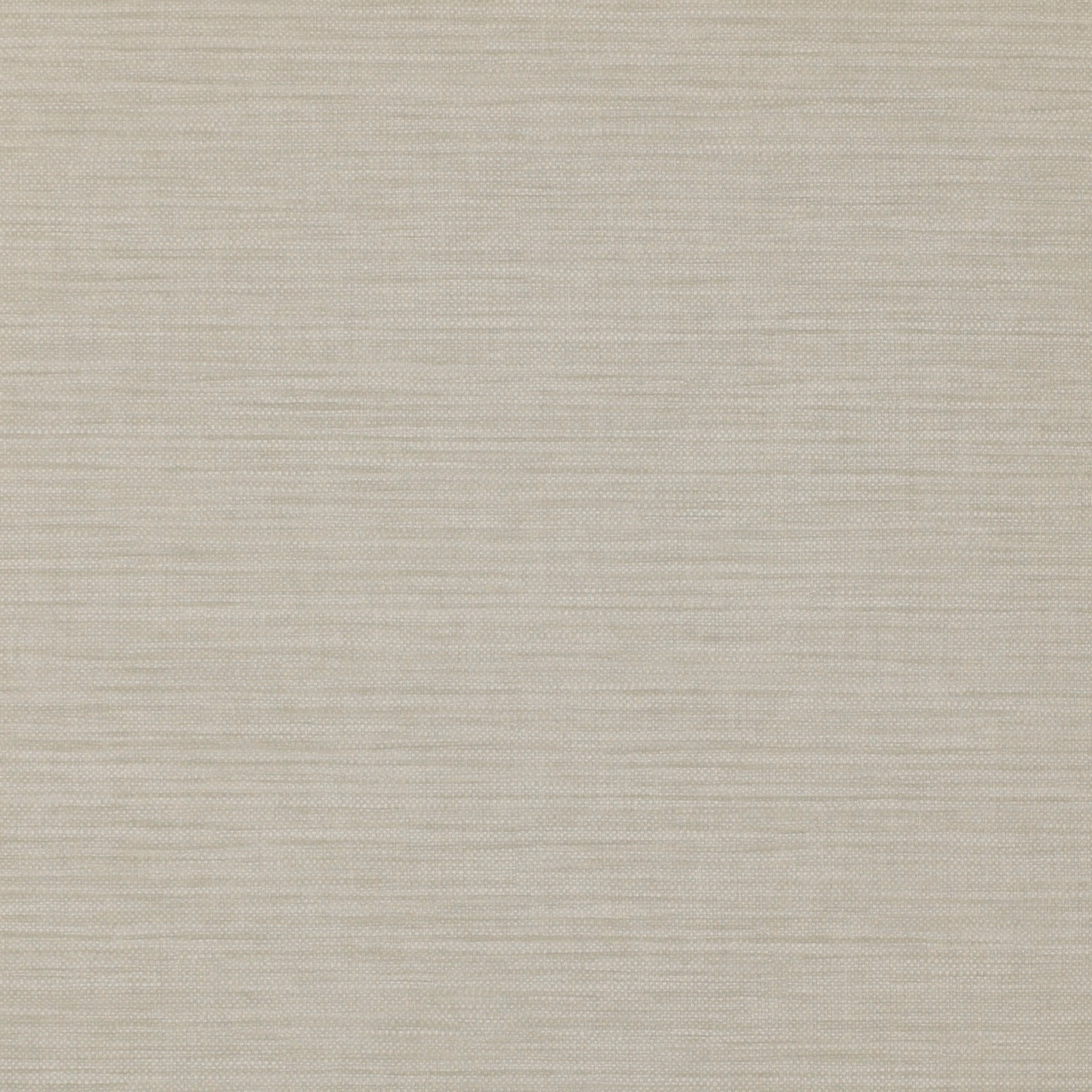 Soft silver-grey wallpaper with fine horizontal texture and a quiet woven appearance