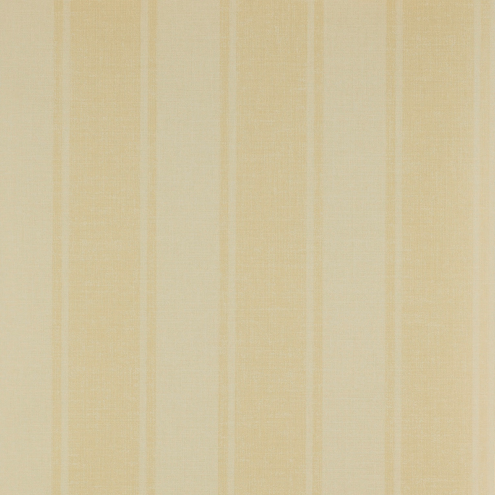 Pale buttery yellow wallpaper with softly shaded vertical stripes and fine paper texture