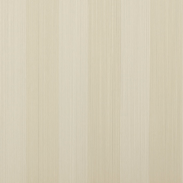 Pale dove-grey wallpaper with fine vertical stripes and softly textured paper surface