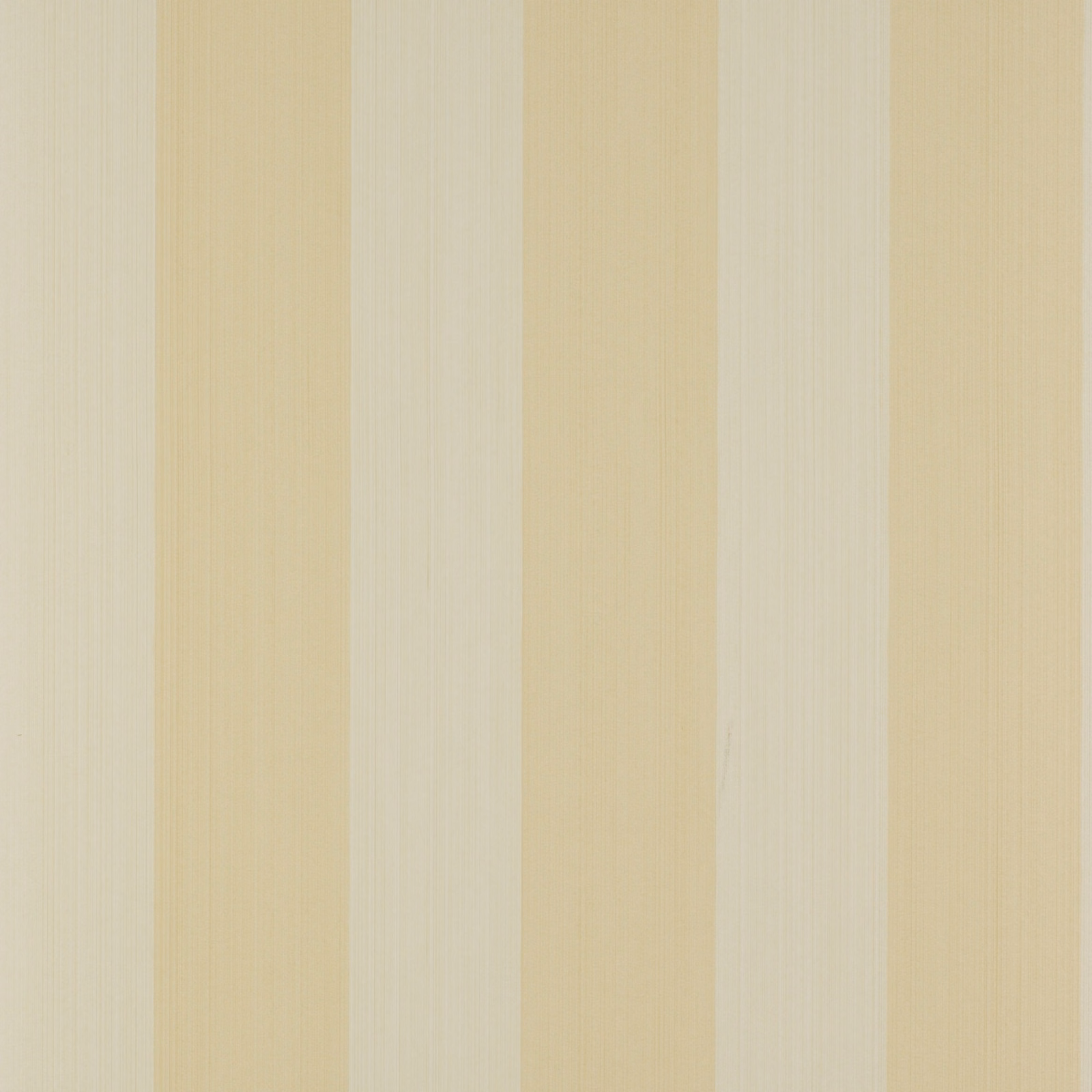 Pale buttery yellow and cream vertical stripes with a fine paper grain