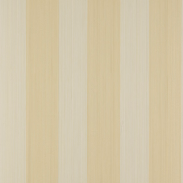 Pale buttery yellow and cream vertical stripes with a fine paper grain