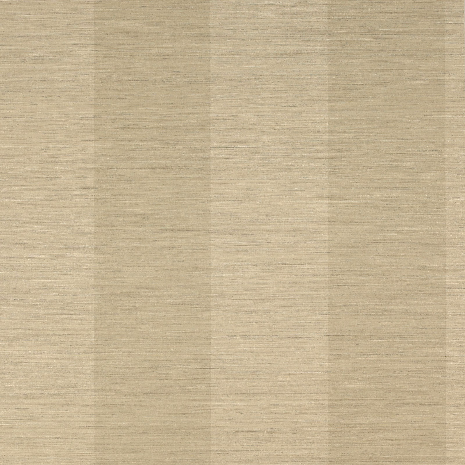 Warm biscuit wallpaper with broad tonal stripes and fine horizontal grain
