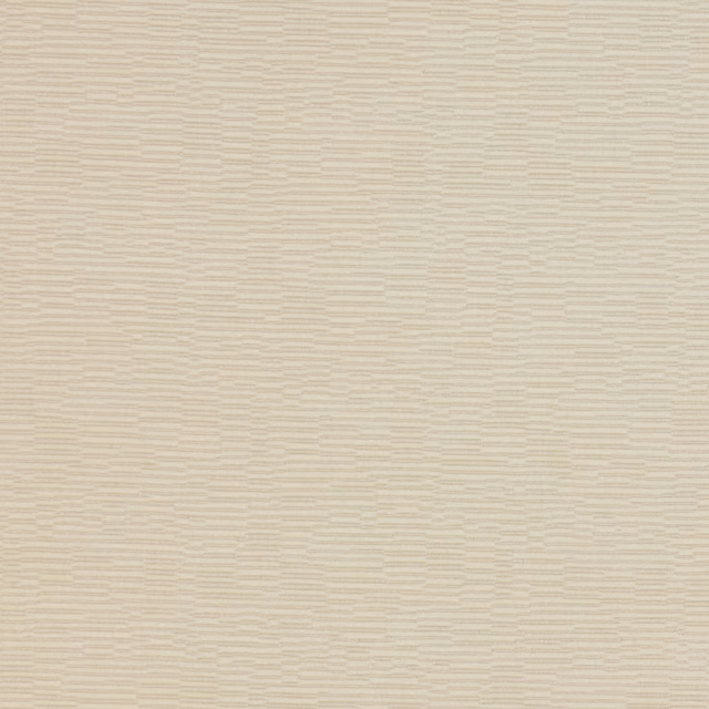 Soft ivory fabric with fine horizontal textured stripes