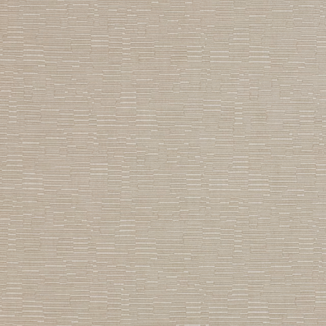 Pale mastic beige woven fabric swatch with fine horizontal texture