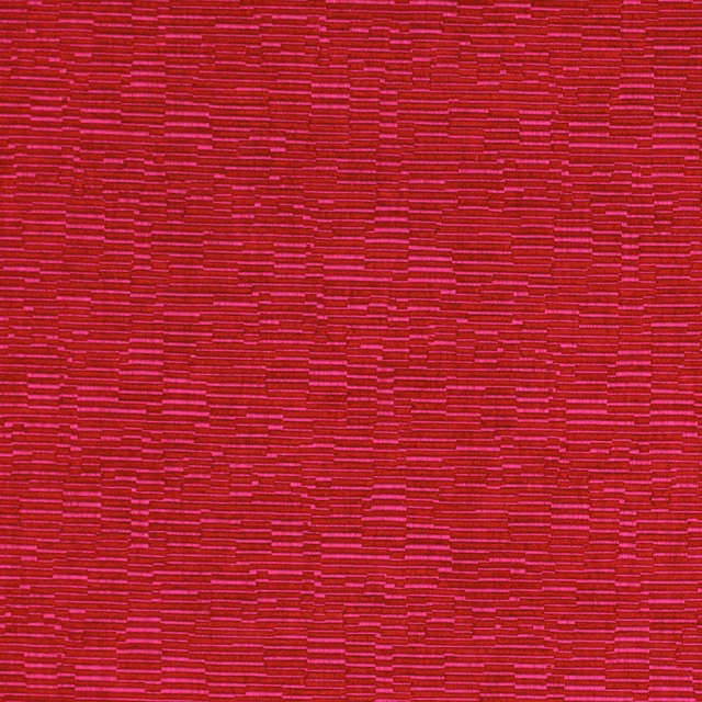Bright fuchsia woven fabric with fine horizontal striations and subtle texture