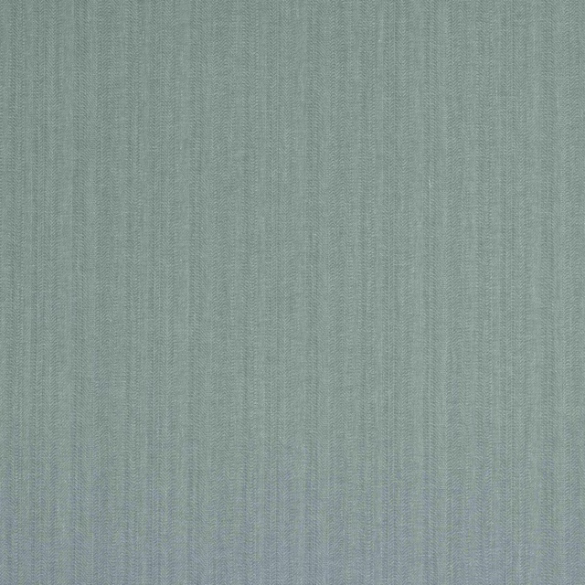 Pale celadon green plain weave fabric with subtle vertical slub texture
