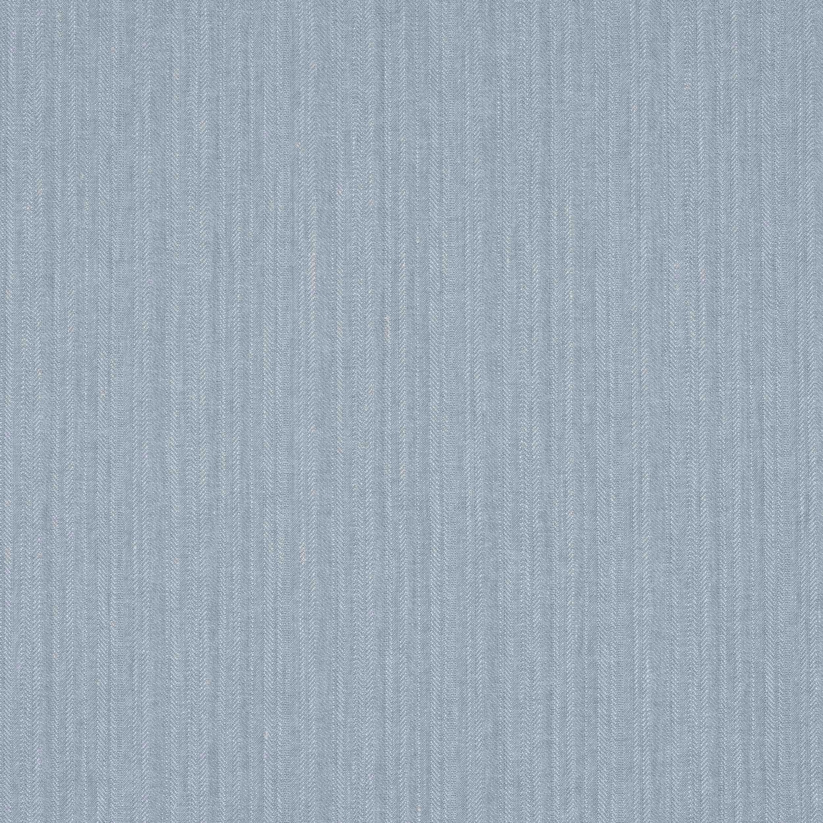 Pale powder blue striped woven fabric with subtle herringbone texture
