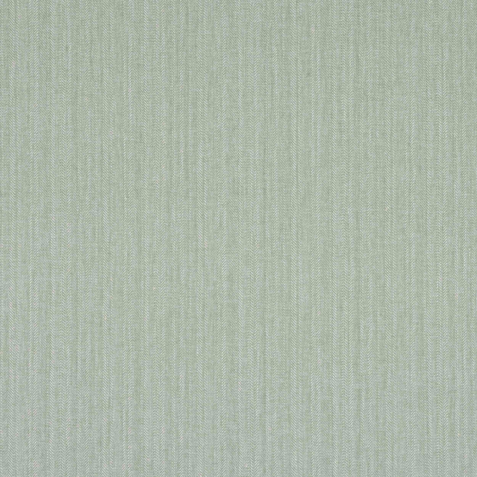 Pale jade green woven fabric with fine herringbone texture